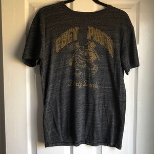 Obey Men’s Grey T-Shirt